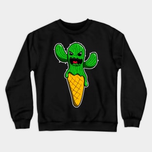 Cactus Icecream Crewneck Sweatshirt